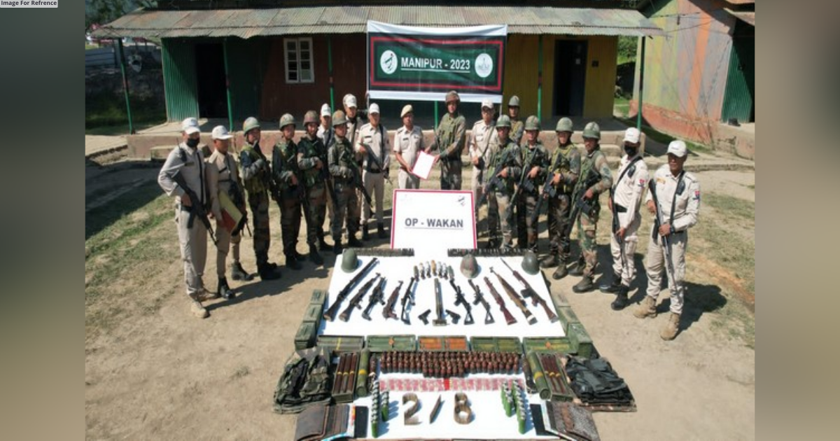Manipur: Security seizes 18 automatic weapons during joint combing operations in Imphal East